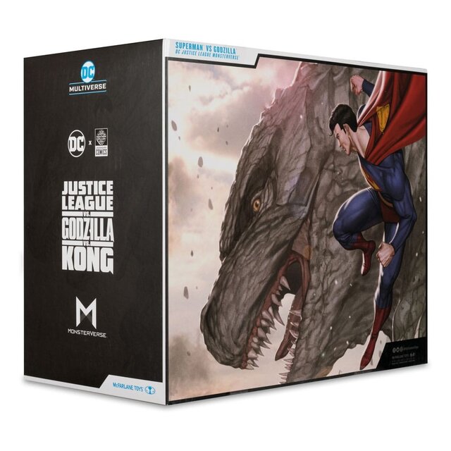 DC Multiverse Superman vs. Godzilla (Justice League vs. Godzilla vs. Kong) 2-Pack DC Multiverse Superman vs. Godzilla (Justice League vs. Godzilla vs. Kong) 2-Pack