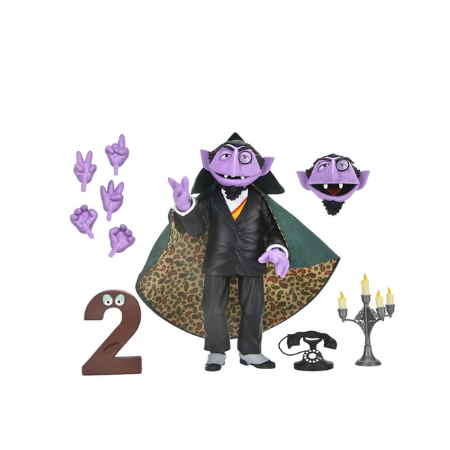 Sesame Street Ultimate Action Figure Ultimate the Count 17cm Sesame Street Ultimate Action Figure Ultimate the Count 17cm