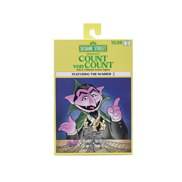 Sesame Street Ultimate Action Figure Ultimate the Count 17cm Sesame Street Ultimate Action Figure Ultimate the Count 17cm