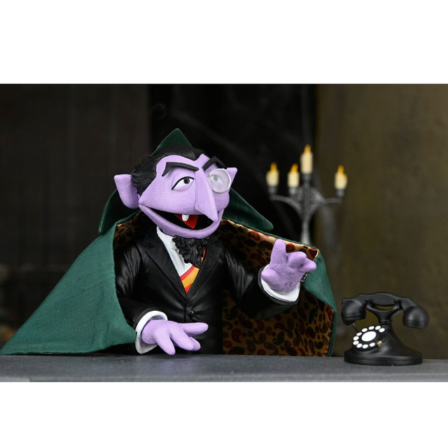 Sesame Street Ultimate Action Figure Ultimate the Count 17cm Sesame Street Ultimate Action Figure Ultimate the Count 17cm