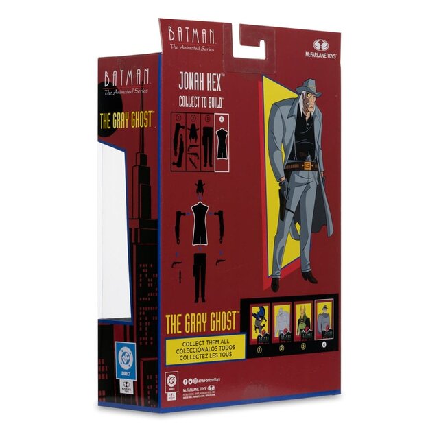 DC Direct Batman: The Animated Series The Grey Ghost (BAF: Jonah Hex) 15cm DC Direct Batman: The Animated Series The Grey Ghost (BAF: Jonah Hex) 15cm