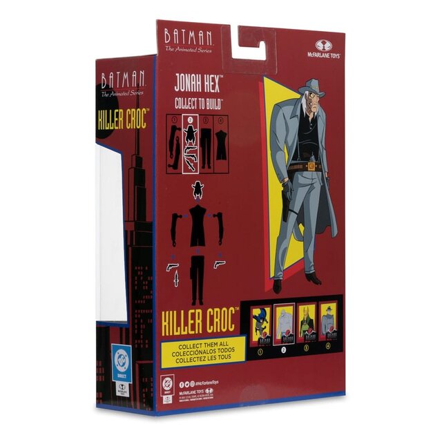 DC Direct Batman: The Animated Series Killer Croc (BAF: Jonah Hex) 15cm DC Direct Batman: The Animated Series Killer Croc (BAF: Jonah Hex) 15cm
