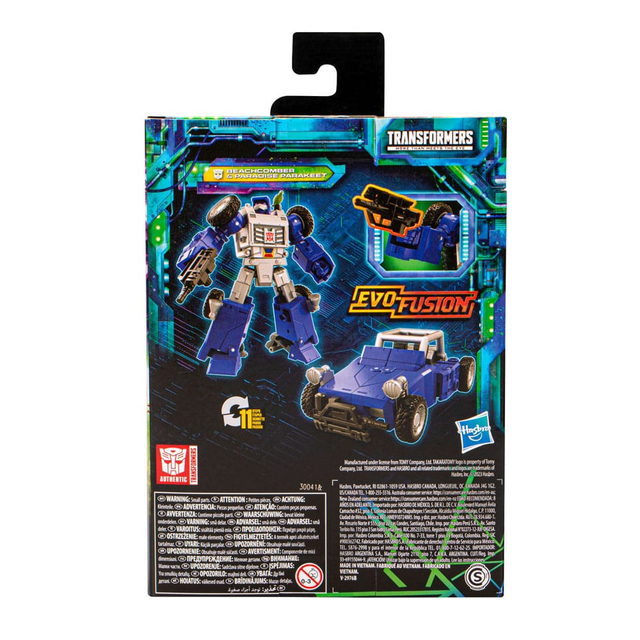 Transformers Legacy Evolution Deluxe Class Beachcomber & Paradise Parakeet 14cm