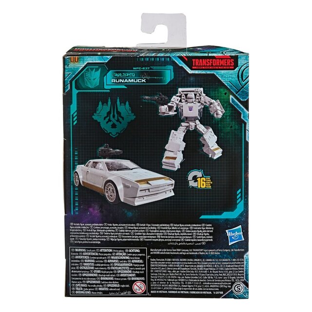 Transformers Generations War for Cybertron: Earthrise Deluxe Class Action Figure Runamuck 14cm