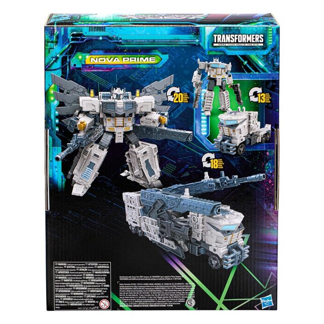 Transformers Generations Legacy Evolution Leader Class Nova Prime 18cm