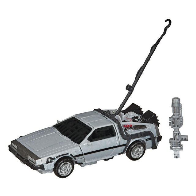 Transformers x Back to the Future Delorian Gigawatt Action Figure 14cm