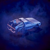 Transformers x Back to the Future Delorian Gigawatt Action Figure 14cm