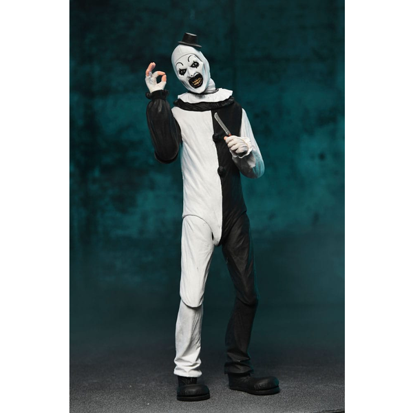 【新品】ネカTerrifier Art the Clown アクションフィギュア NECA Terrifier Ultimate Art the Clown Action Figure 17cm