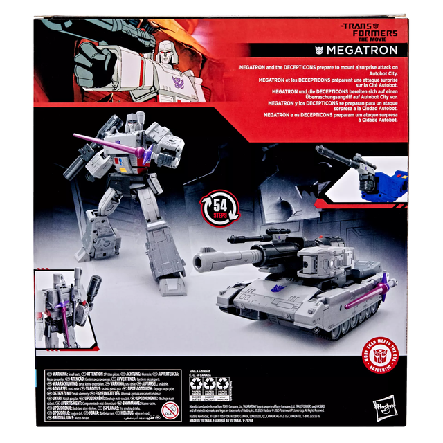 Transformers: The Movie Studio Series 86 Leader Class Dinobot Megatron 21,5cm