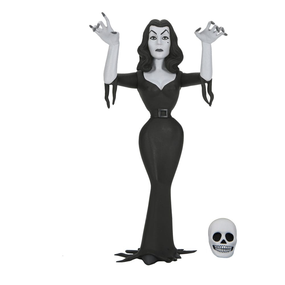 NECA Toony Terrors Vampira Silver Screen afbeelding