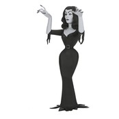 Toony Terrors Vampira Silver Screen Edition 15cm