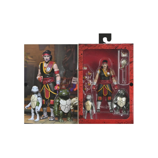 Teenage Mutant Ninja Turtles (The Last Ronin) Casey Marie with Baby Odyn & Uno 17cm