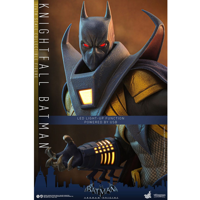 Batman: Arkham Origins Videogame Masterpiece Action Figure 1/6 Knightfall Batman 32cm