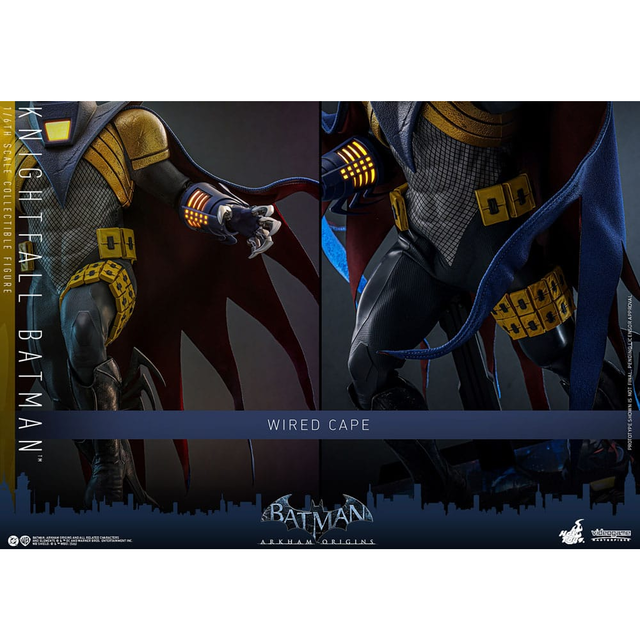 Batman: Arkham Origins Videogame Masterpiece Action Figure 1/6 Knightfall Batman 32cm