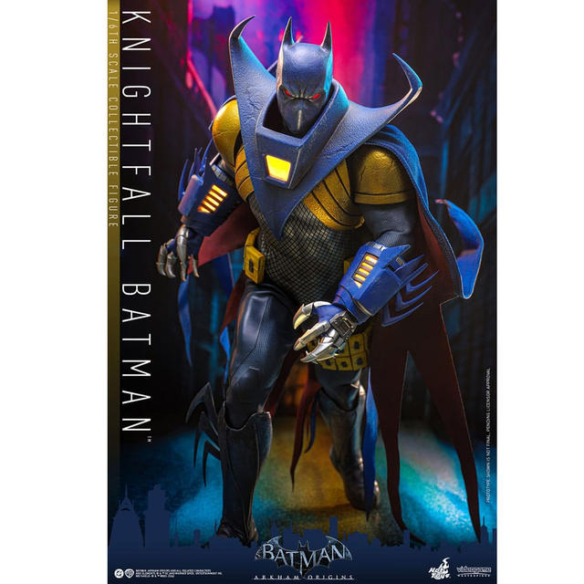 Batman: Arkham Origins Videogame Masterpiece Action Figure 1/6 Knightfall Batman 32cm
