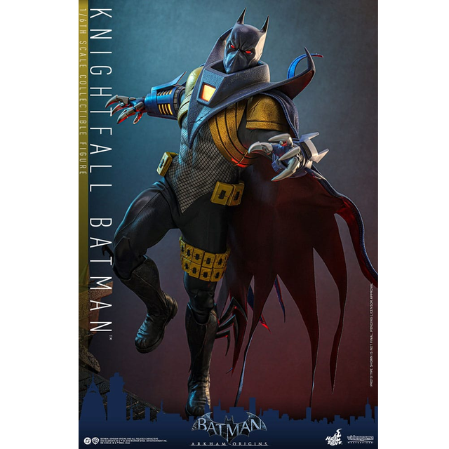 Batman: Arkham Origins Videogame Masterpiece Action Figure 1/6 Knightfall Batman 32cm