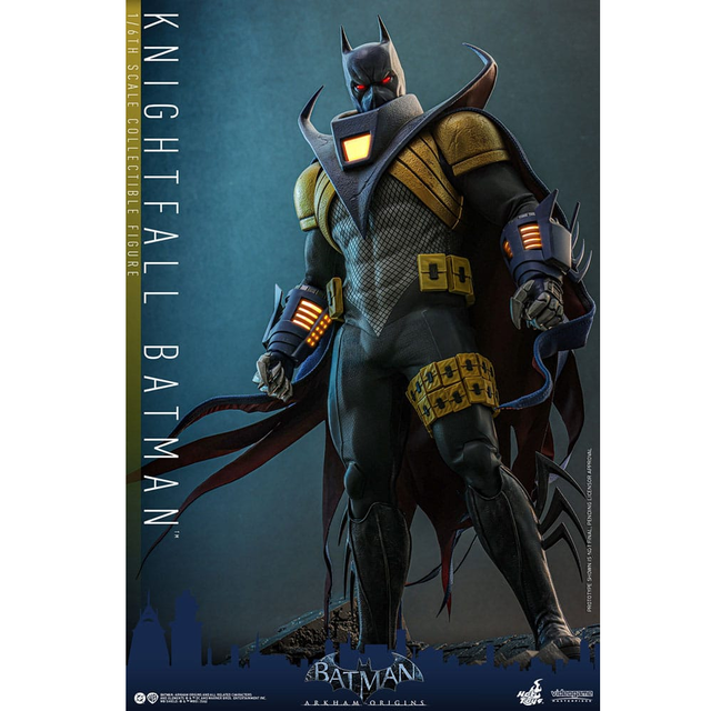 Batman: Arkham Origins Videogame Masterpiece Action Figure 1/6 Knightfall Batman 32cm