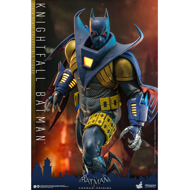 Batman: Arkham Origins Videogame Masterpiece Action Figure 1/6 Knightfall Batman 32cm