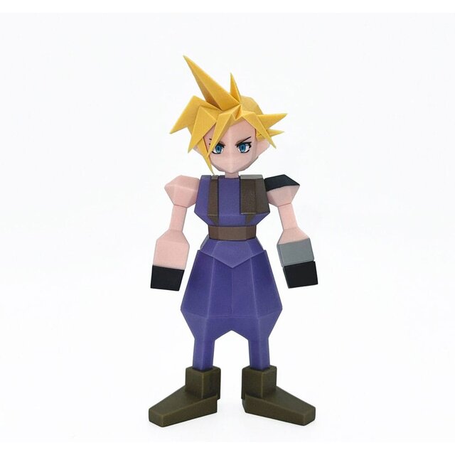 Final Fantasy VII Polygon Vinyl Figure Cloud Strife 15cm