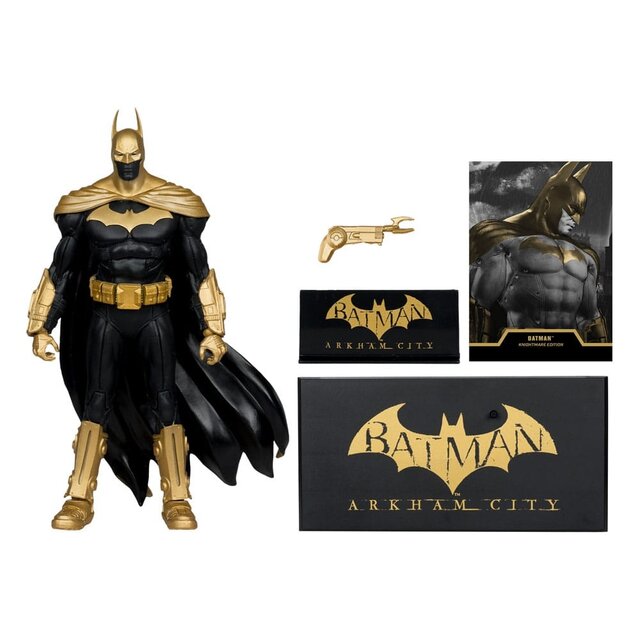 DC Multiverse Batman (Arkham City) Knightmare Edition (Gold Label) Action Figure 18cm
