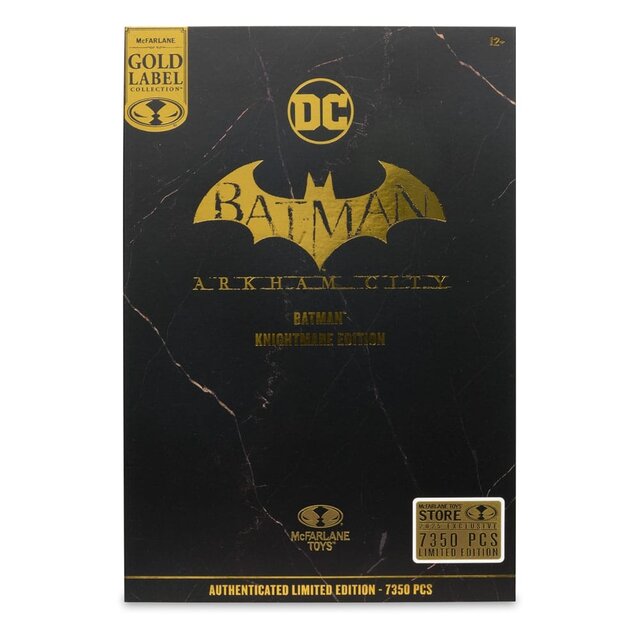 DC Multiverse Batman (Arkham City) Knightmare Edition (Gold Label) Action Figure 18cm
