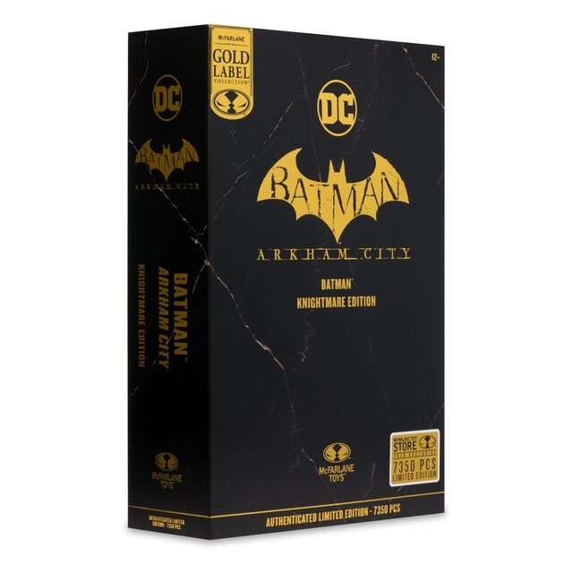 DC Multiverse Batman (Arkham City) Knightmare Edition (Gold Label) Action Figure 18cm