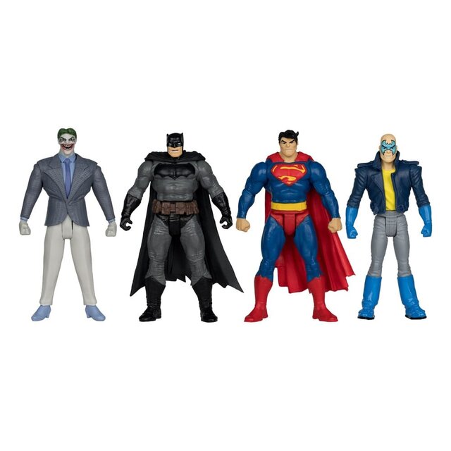 DC Direct Page Punchers Action Figure 4-Pack Batman & Son of Batman & Superman & Joker
