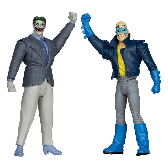DC Direct Page Punchers Action Figure 4-Pack Batman & Son of Batman & Superman & Joker