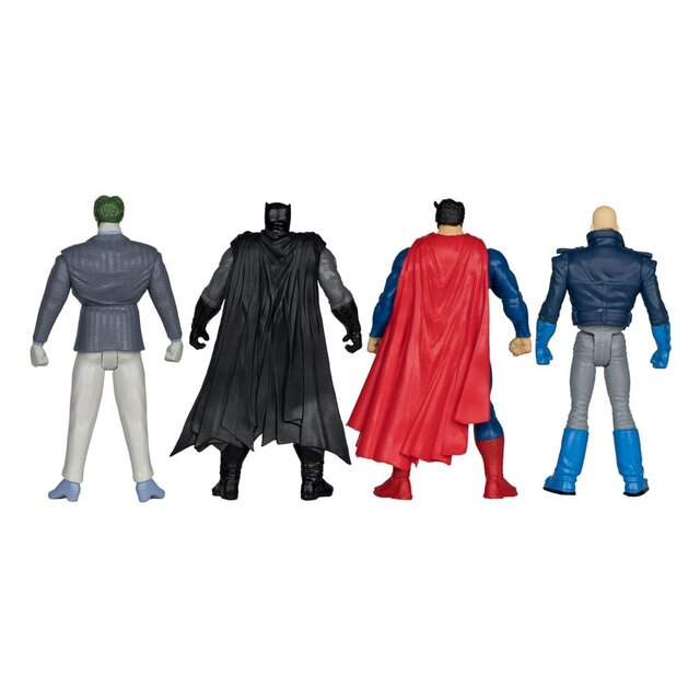 DC Direct Page Punchers Action Figure 4-Pack Batman & Son of Batman & Superman & Joker