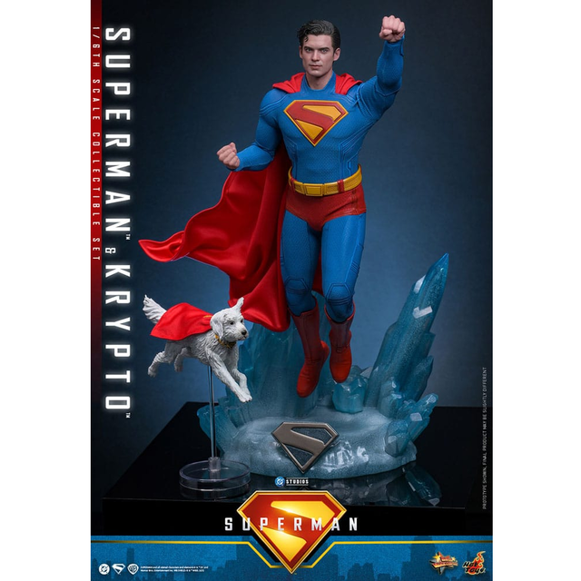 Superman Movie Masterpiece Action Figure 1/6 Superman & Krypto 33cm