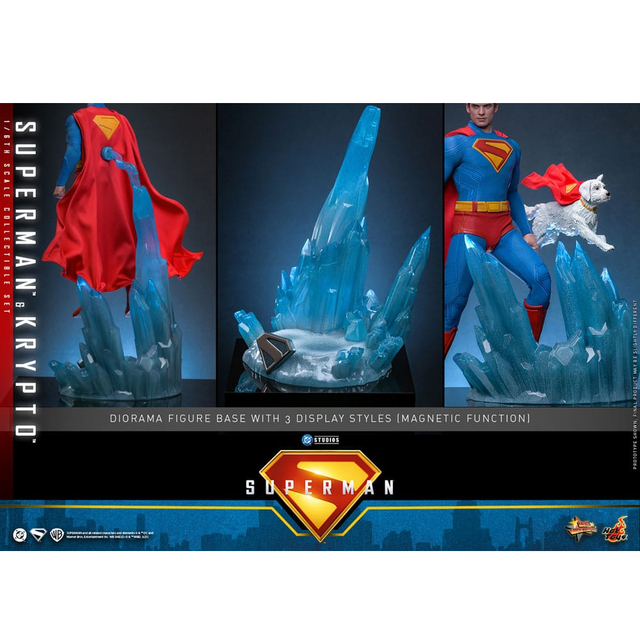 Superman Movie Masterpiece Action Figure 1/6 Superman & Krypto 33cm