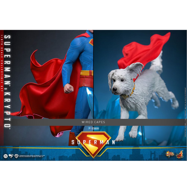 Superman Movie Masterpiece Action Figure 1/6 Superman & Krypto 33cm