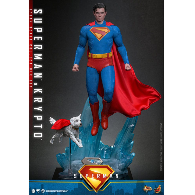 Superman Movie Masterpiece Action Figure 1/6 Superman & Krypto 33cm