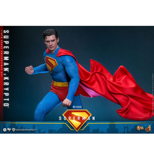 Superman Movie Masterpiece Action Figure 1/6 Superman & Krypto 33cm