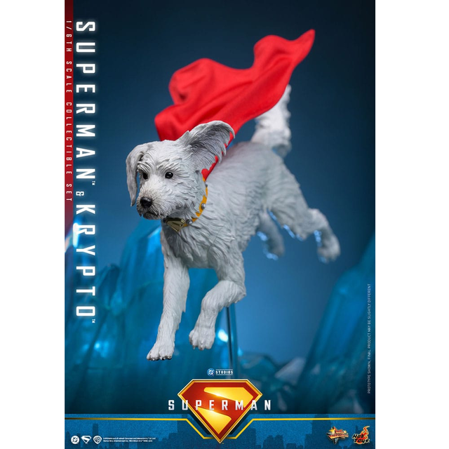 Superman Movie Masterpiece Action Figure 1/6 Superman & Krypto 33cm