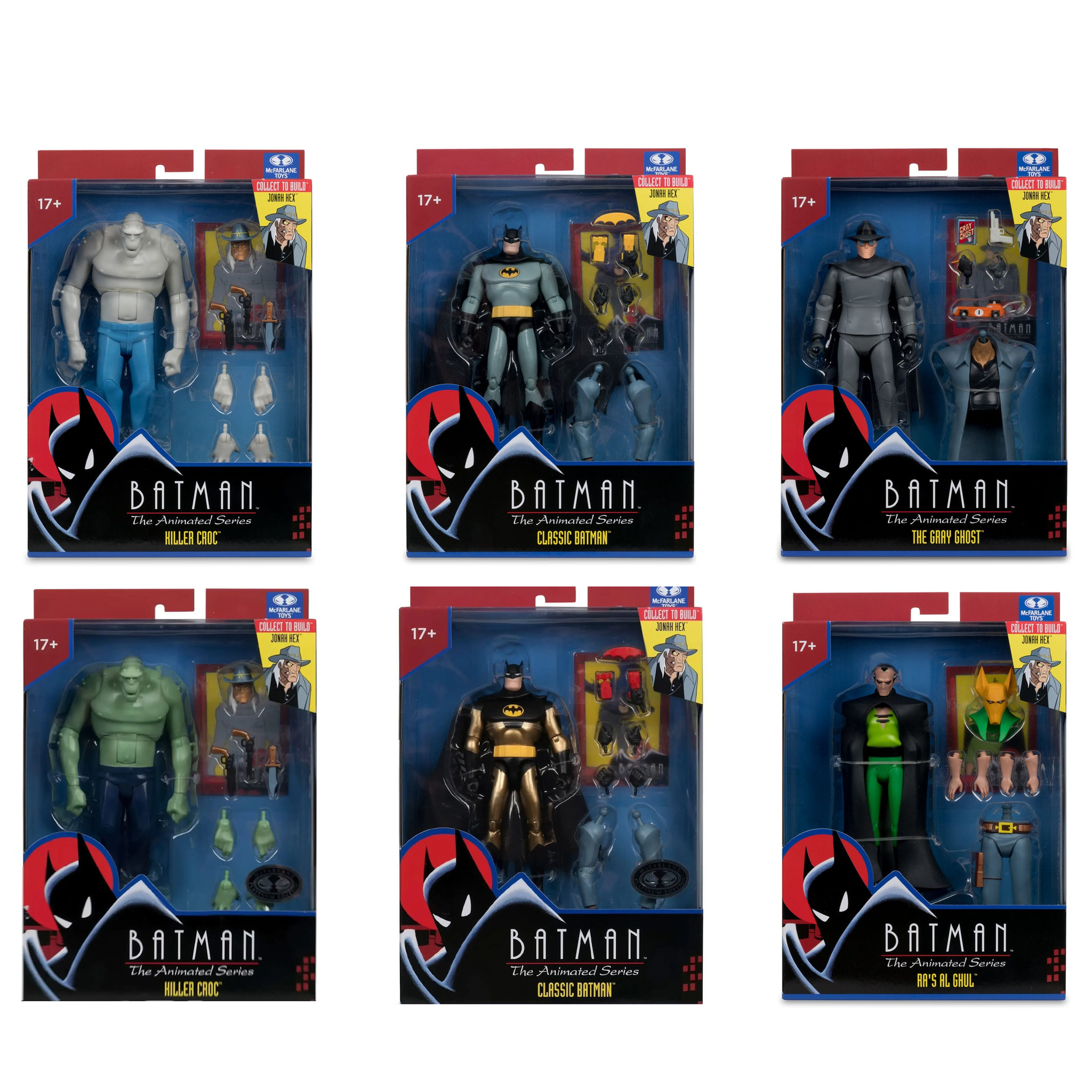 McFarlane Batman the Animated Series BAF Jonah Hex afbeelding