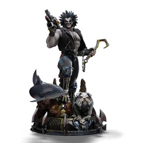 DC Comics Art Scale Statue Lobo Unleashed