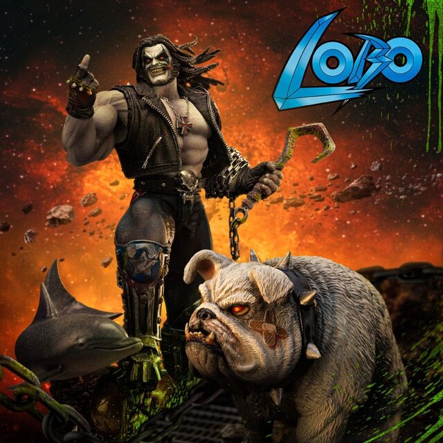 DC Comics Art Scale Statue 1/10 Lobo Unleashed 24cm