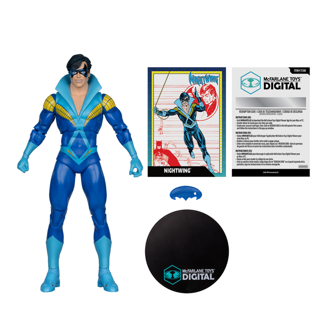 DC Direct McFarlane Digital Nightwing (Teen Titans) 18cm