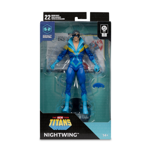 DC Direct McFarlane Digital Nightwing (Teen Titans) 18cm