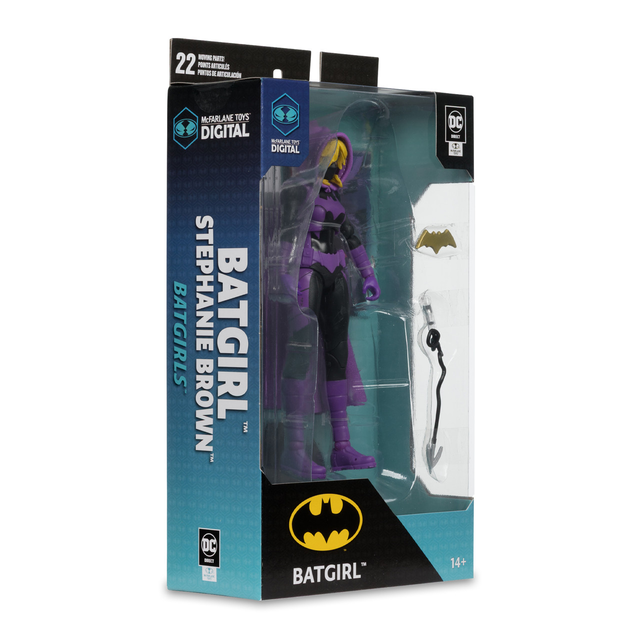 DC Direct McFarlane Digital Batgirl Stephanie Brown (Batgirls) Action Figure 17cm