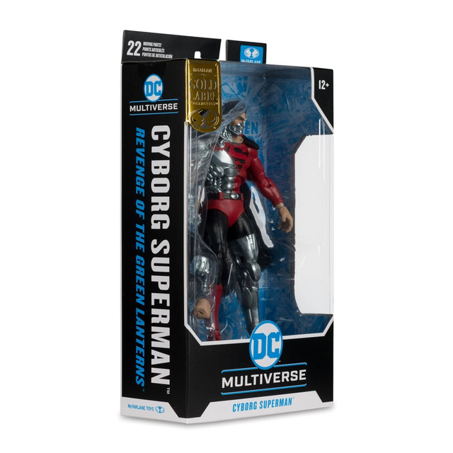 DC Multiverse Cyborg Superman Revenge of the Green Lanterns (Gold Label) 18cm