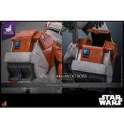Star Wars: The Clone Wars Action Figure 1/6 Clone Commando Boss Hot Toys Exclusive 30cm