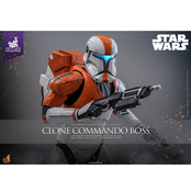 Star Wars: The Clone Wars Action Figure 1/6 Clone Commando Boss Hot Toys Exclusive 30cm
