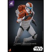 Star Wars: The Clone Wars Action Figure 1/6 Clone Commando Boss Hot Toys Exclusive 30cm