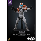Star Wars: The Clone Wars Action Figure 1/6 Clone Commando Boss Hot Toys Exclusive 30cm