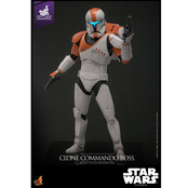Star Wars: The Clone Wars Action Figure 1/6 Clone Commando Boss Hot Toys Exclusive 30cm