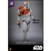 Star Wars: The Clone Wars Action Figure 1/6 Clone Commando Boss Hot Toys Exclusive 30cm