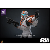 Star Wars: The Clone Wars Action Figure 1/6 Clone Commando Boss Hot Toys Exclusive 30cm