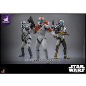 Star Wars: The Clone Wars Action Figure 1/6 Clone Commando Boss Hot Toys Exclusive 30cm